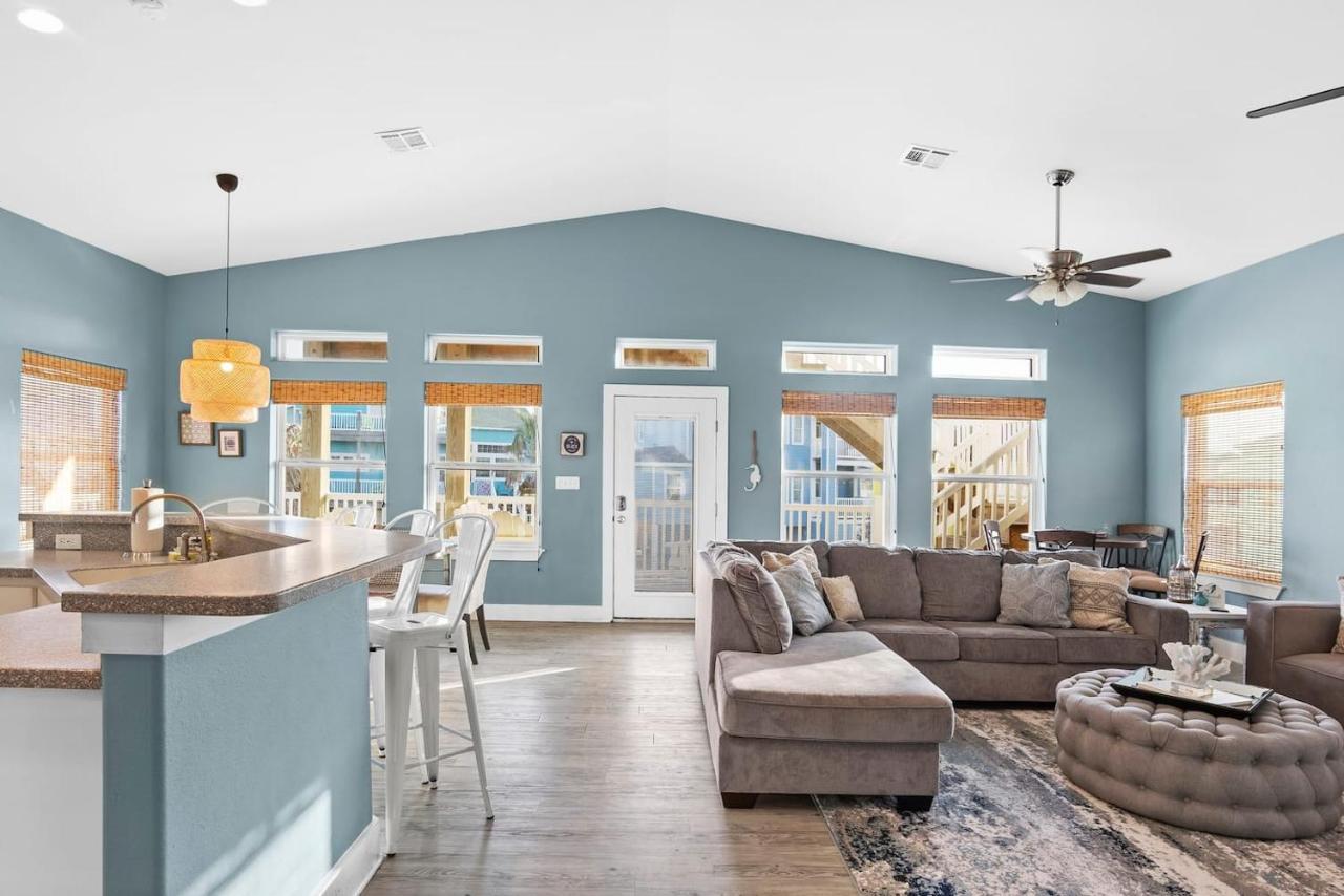 New 5 Bdrm W/Pool, Observation Deck Walk To Beach! Port Aransas Exterior foto