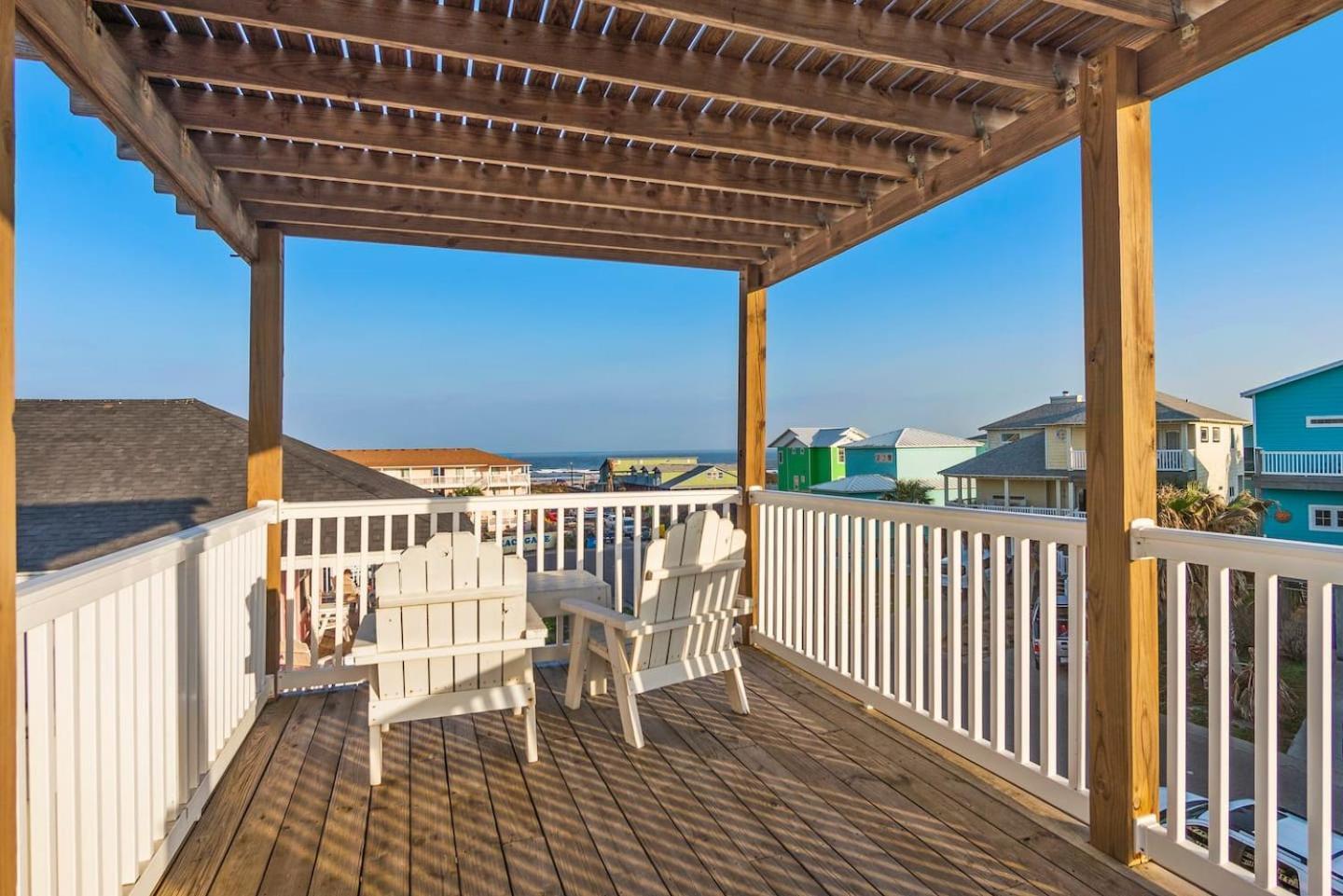 New 5 Bdrm W/Pool, Observation Deck Walk To Beach! Port Aransas Exterior foto